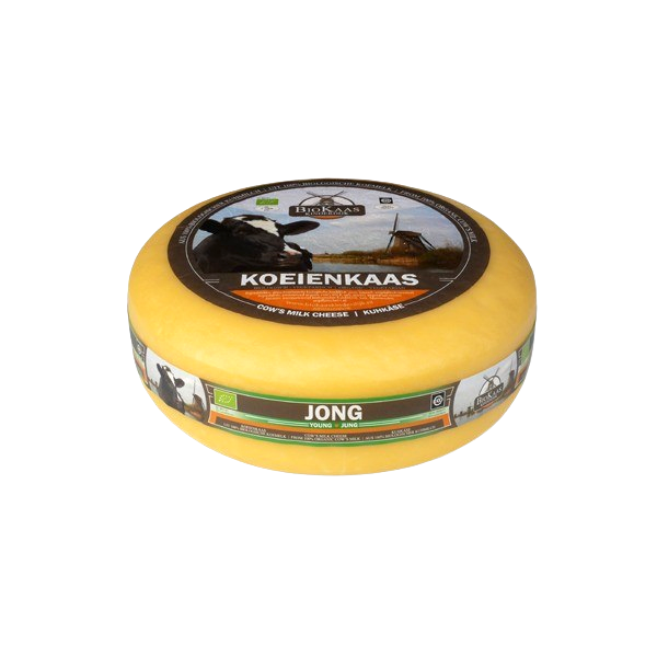 Kinderdijk Gouda Jung 180g BIO (Schnittkäse, Kuh, 50%, pasteurisiert)