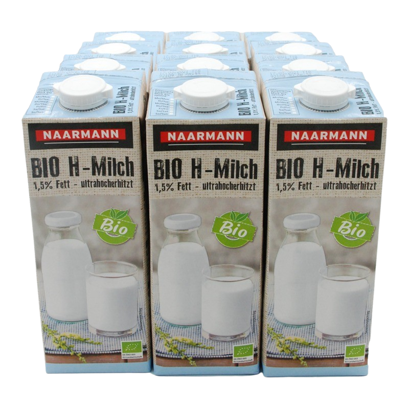 Bio-H-Milch 1.5% 12x1 Liter (€/Liter)