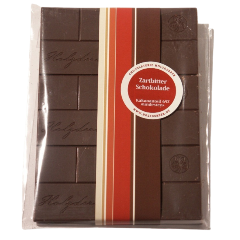 Zartbitter Schokolade Kakaoanteil 60% 100g (Chocolaterie Holzderber)