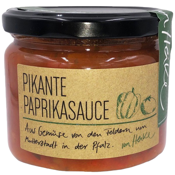 Pikante Paprika Sauce, 300ml von Heike (handgemacht)