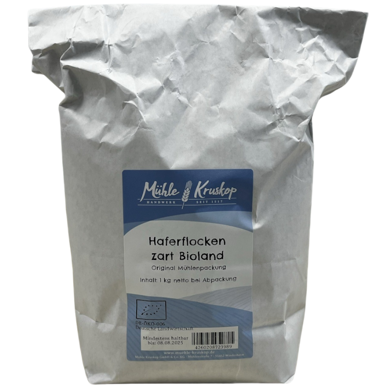 Haferflocken-Bio fein 1kg