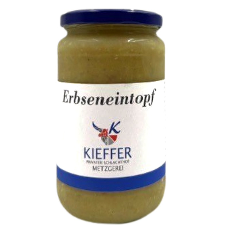 Kieffers Erbseneintopf im Glas 700g