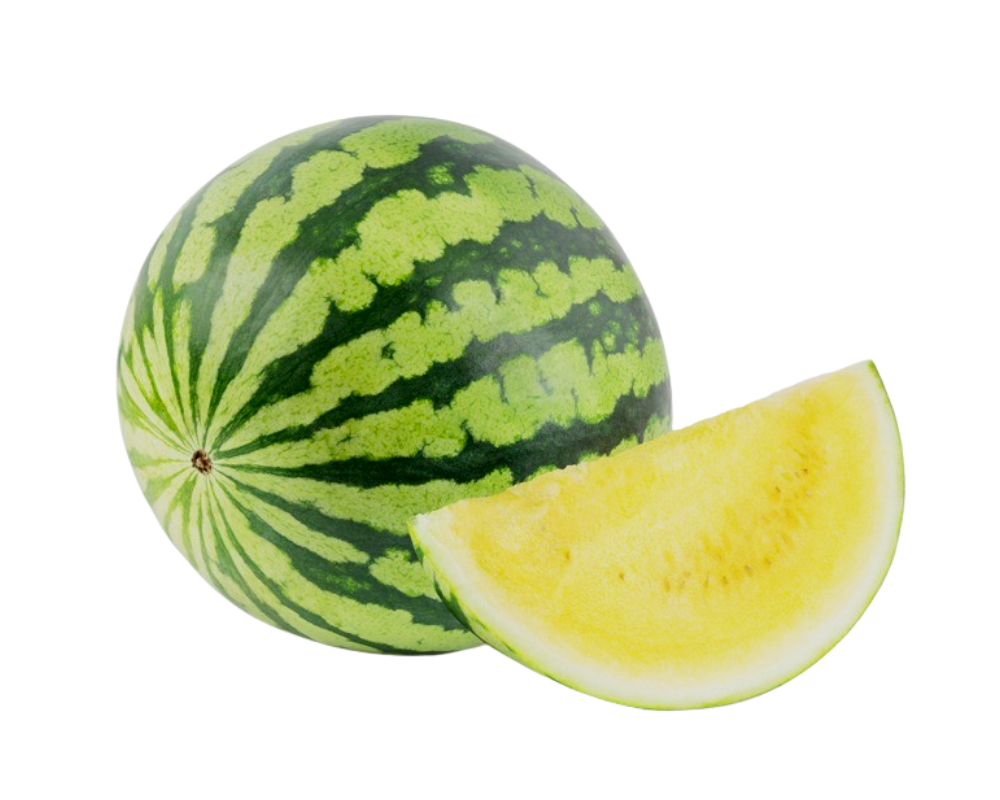 Melone Wasser gelb kernarm